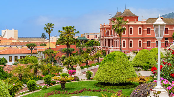 La Orotava gardens landscaped gardens